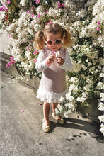 Load image into Gallery viewer, "Isabella" Knit Tulle bow dress