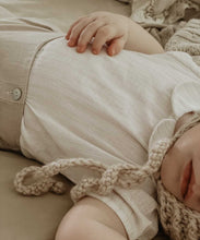 Load image into Gallery viewer, "Noah"- Smart beige shirt & shorts set