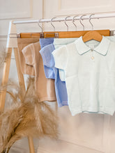 Load image into Gallery viewer, "Matthew" Knit Polo Shirt & Shorts Set