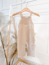 Load image into Gallery viewer, "Mason" Knit Dungarees