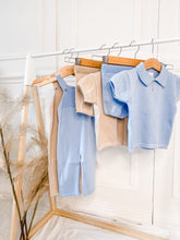 Load image into Gallery viewer, "Mason" Knit Dungarees