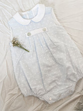 Load image into Gallery viewer, "Noa" Plumeti Dot Romper