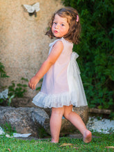 Load image into Gallery viewer, "Isabella" Knit Tulle bow dress