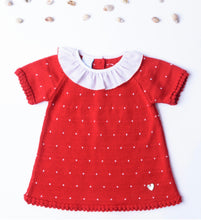 Load image into Gallery viewer, "Lillibet" Red Knit Dress