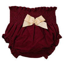 Load image into Gallery viewer, &quot;Annie&quot; Cord Bow Bloomers
