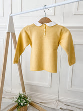 Load image into Gallery viewer, &quot;Logan&quot; Yellow Knit Jumper
