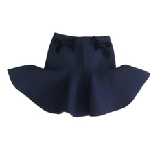 Load image into Gallery viewer, &quot;Maddison&quot; Flare Skirt With Velvet Bows
