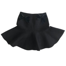 Load image into Gallery viewer, &quot;Maddison&quot; Flare Skirt With Velvet Bows
