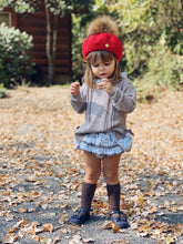 Load image into Gallery viewer, Wool beret with Pom Pom
