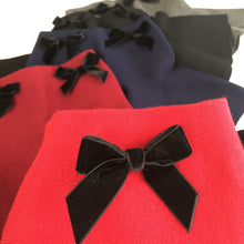 Load image into Gallery viewer, &quot;Maddison&quot; Flare Skirt With Velvet Bows
