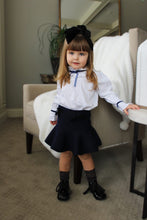 Load image into Gallery viewer, &quot;Maddison&quot; Flare Skirt With Velvet Bows
